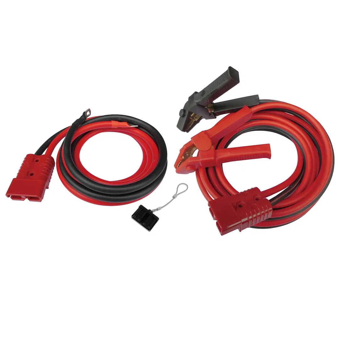 20197 – BULLDOG WINC Battery Jumper Cable, 2000 Amp 2 Gauge 1 Red And 1 Black 20 Foot Booster Cables 1 Red And 1 Blac...